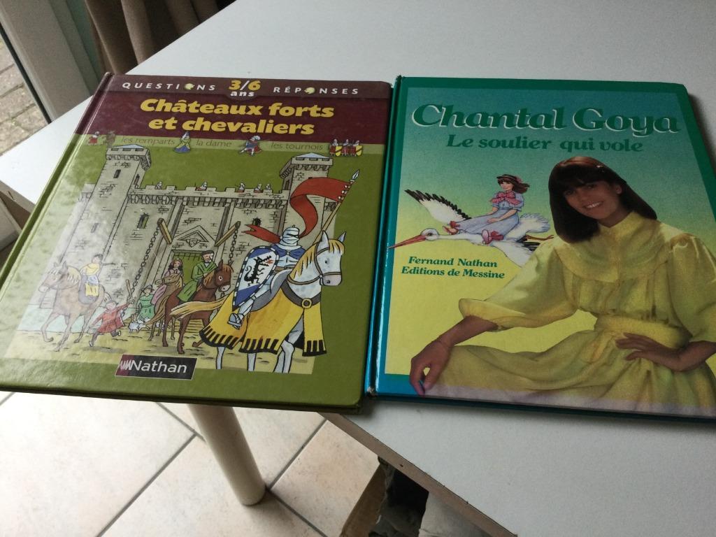 QTS&REPONSES"CHATEAUX-CHEVALIERS"+CHANTAL GOYA GRATIS, Garçon ou Fille, Enlèvement ou Envoi, Utilisé, VANDEWIELE/GOYA-DEBOUT