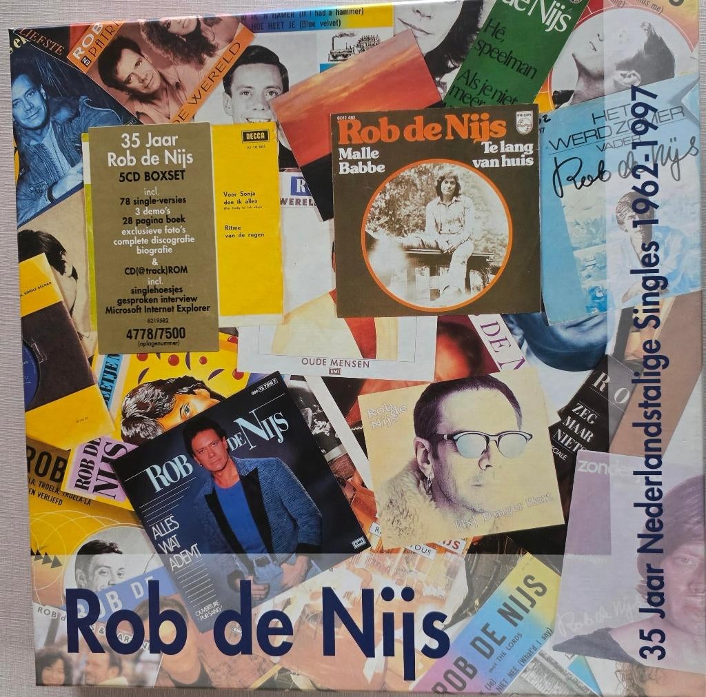 Rob de Nijs collectors item 5cd boxset, CD & DVD, Enlèvement ou Envoi, Comme neuf, Autres genres