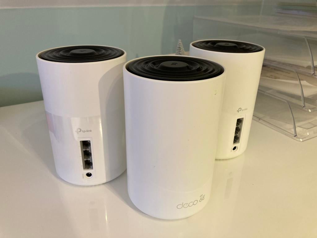 TP-Link Deco XE75 - Mesh WiFi versterker- Wifi 6E - 3-Pack, Informatique & Logiciels, Amplificateurs wifi, Enlèvement