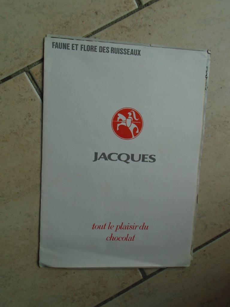 LIJSTEN+CHROMOS „JACQUES"BRUGGES/COLLECTIE, Ophalen of Verzenden