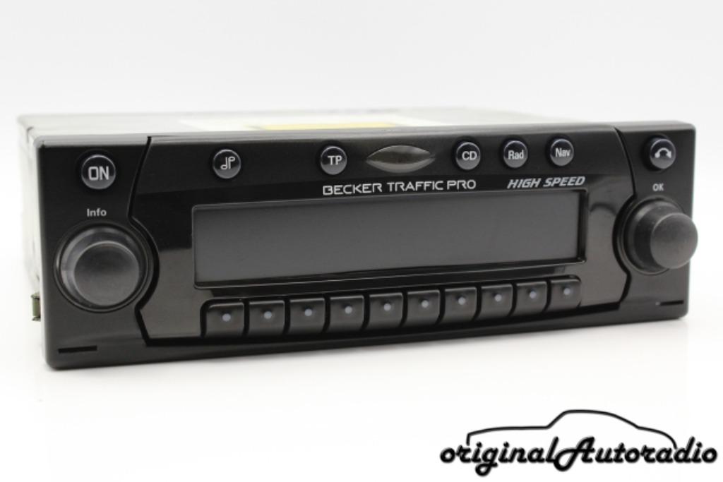 becker traffic pro high speed, Auto-onderdelen, Overige Auto-onderdelen, Audi, BMW, Mercedes-Benz, Mini, Porsche, Gebruikt, Ophalen of Verzenden
