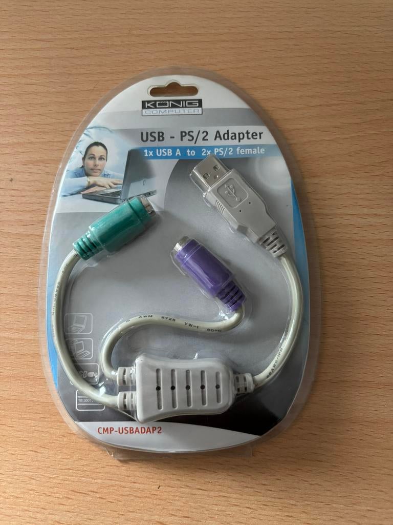 König USB - 2x PS/2, Ophalen of Verzenden
