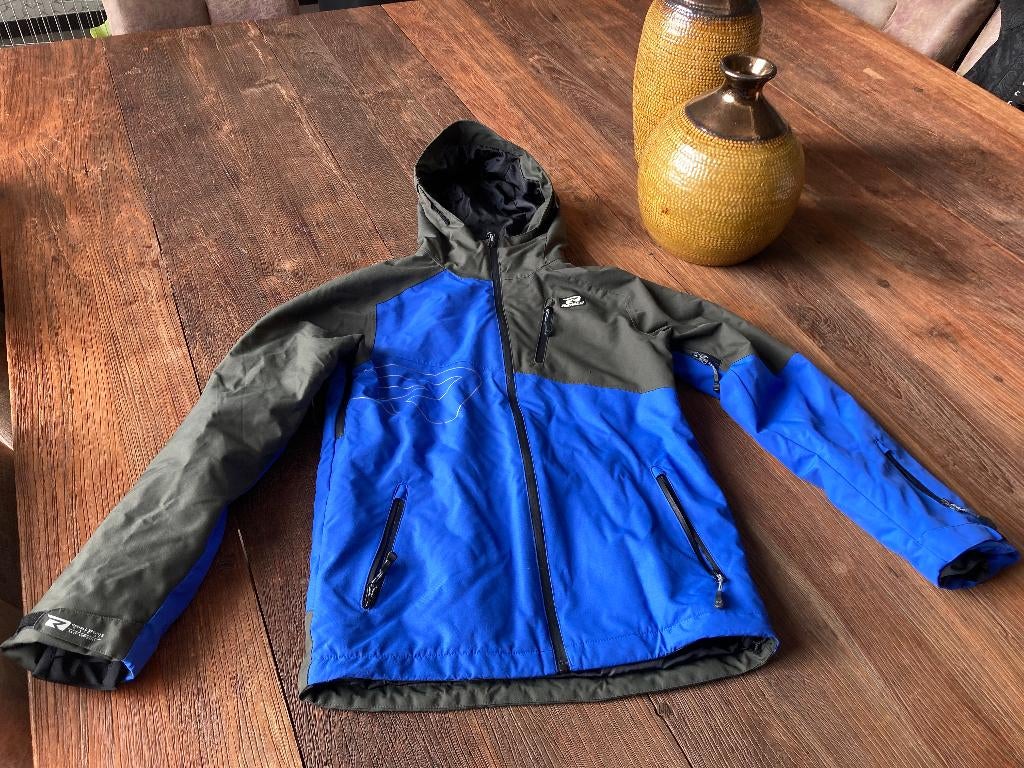 Skijas/Jas Rehall Cravin -R Reflex blauw, Ophalen of Verzenden, Zo goed als nieuw, Rehall, Jongen