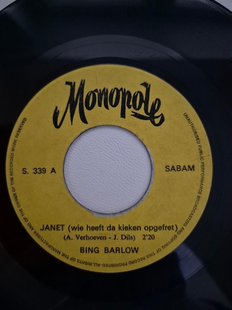 Singel Bing Barlow, Enlèvement ou Envoi