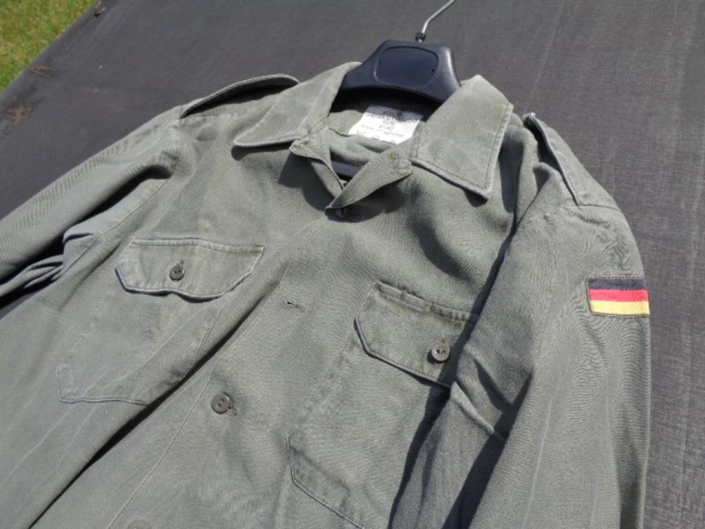Duits leger hemd , maat 48 / 50, Verzamelen, Militaria | Algemeen, Ophalen of Verzenden, Landmacht, Kleding of Schoenen