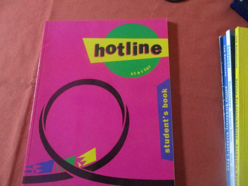 ENGLISH "HOTLINE STARTER". STUDENT'S BOOK., Enlèvement ou Envoi, Comme neuf, Secondaire, Anglais