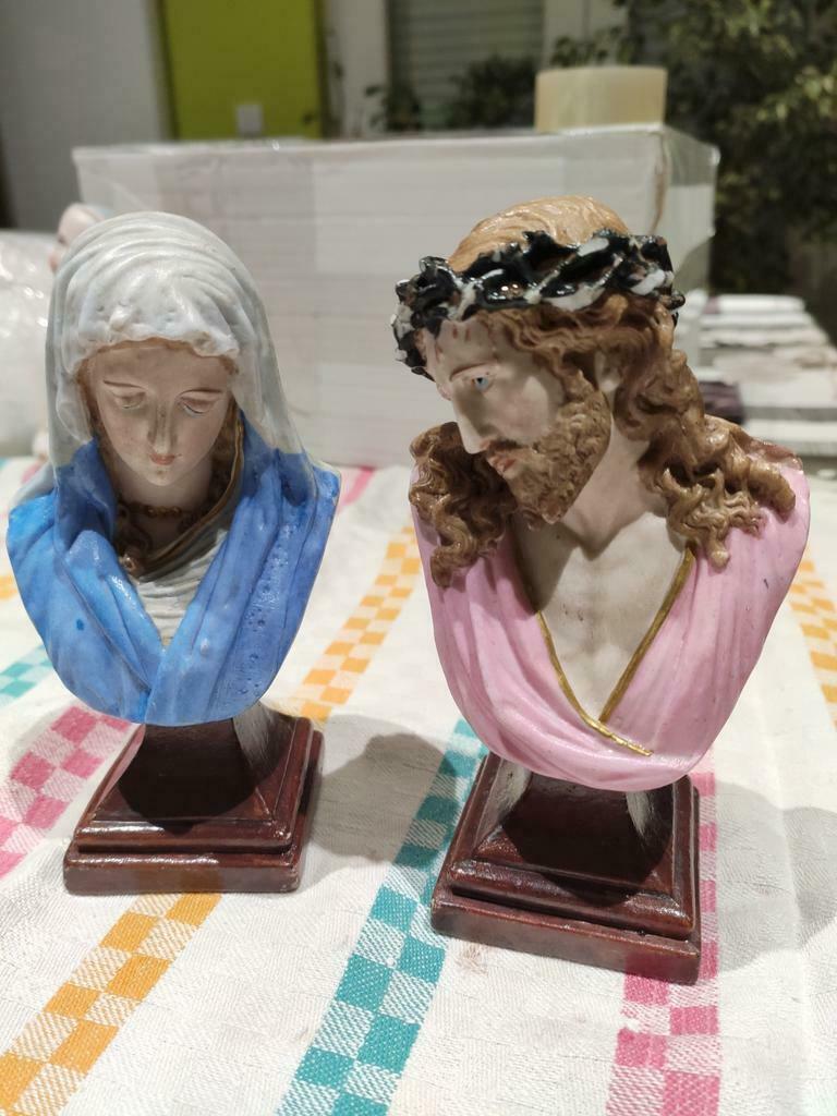 Paire de statues religieuses, Antiquités & Art, Antiquités | Objets religieux, Envoi