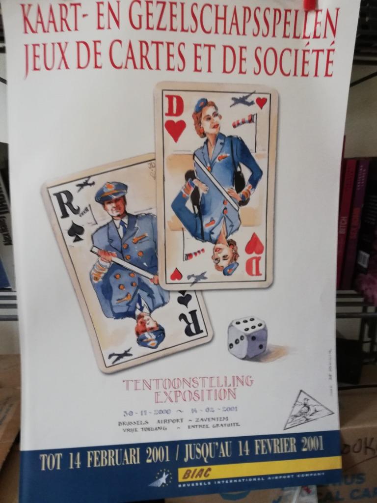 Affiche  SABENA  - 2001, Enlèvement ou Envoi, Comme neuf