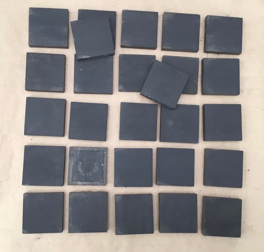 Lot de 27 carreaux Gilliot Hemiksem authentiques, Enlèvement ou Envoi, Moins de 20 cm, Comme neuf, Céramique
