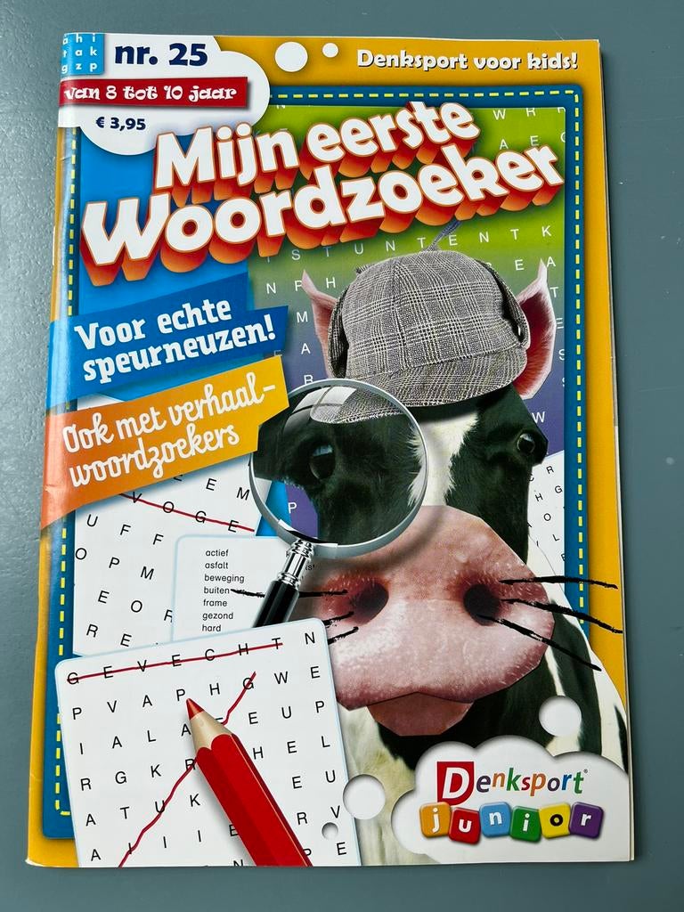 Denksport junior, Hobby en Vrije tijd, Denksport en Puzzels, Ophalen of Verzenden, Nieuw, Puzzelboek