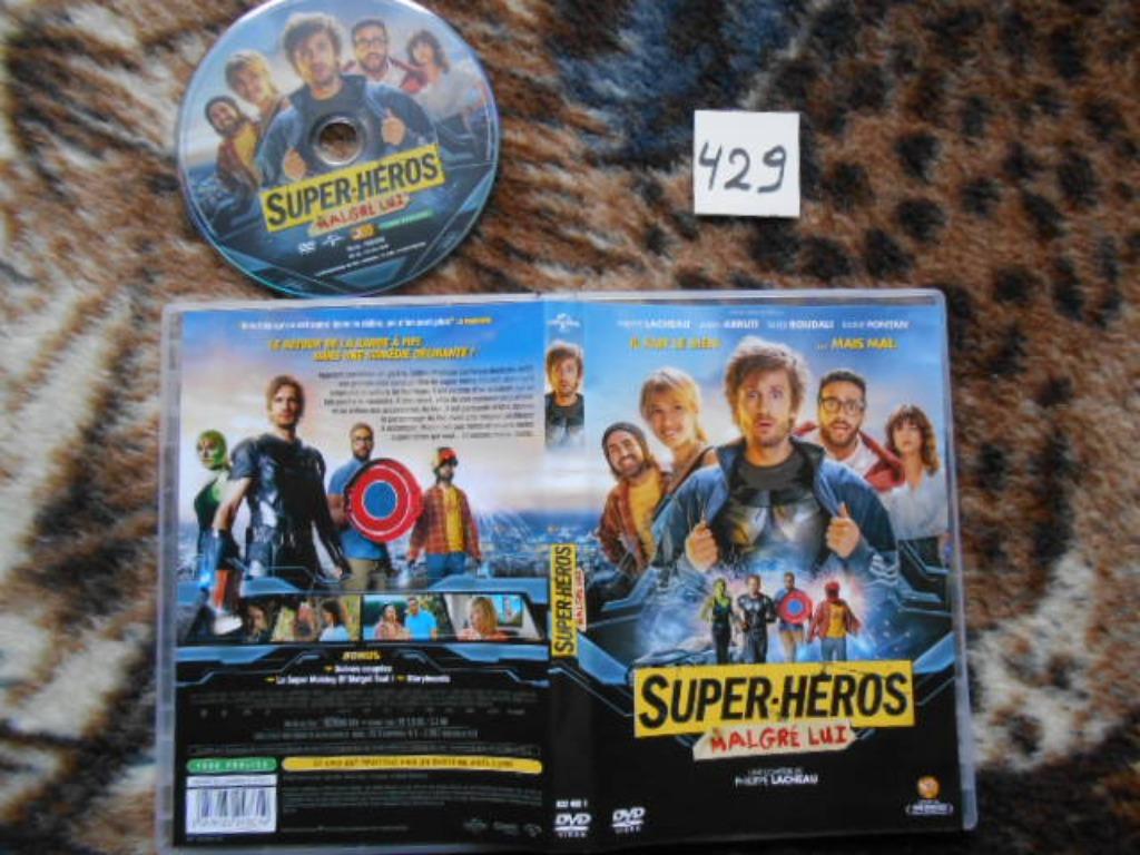 DVD film Super-Héros Malgré lui franstalig, Alle leeftijden, Ophalen of Verzenden, Gebruikt