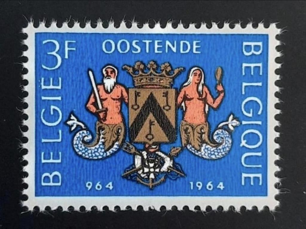 België: OBP 1285 ** Stad Oostende 1964., Frankeerzegel, Ophalen of Verzenden, Zonder stempel, Postfris