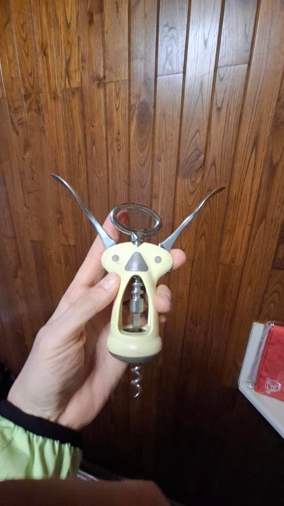 Wijn fles opener, Enlèvement