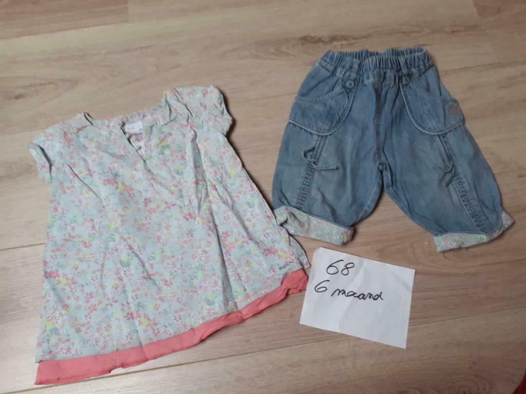 Zomer setjes meisjes maat 68, Kinderen en Baby's, Ophalen of Verzenden, Gebruikt, Meisje, Setje