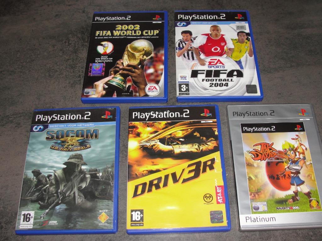 Playstation 2 Games   5 pièces, Enlèvement ou Envoi, Utilisé, Autres genres, À partir de 3 ans