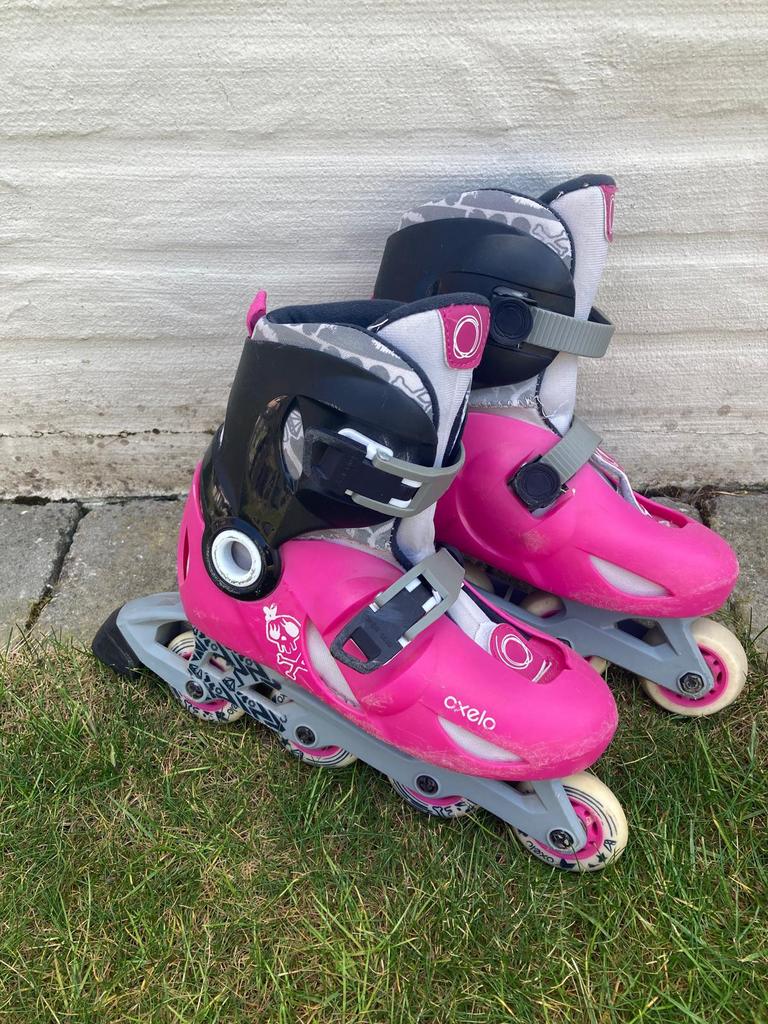 Rollerblades verstelbaar Maat 32-33-34, Enlèvement, Réglable, Utilisé