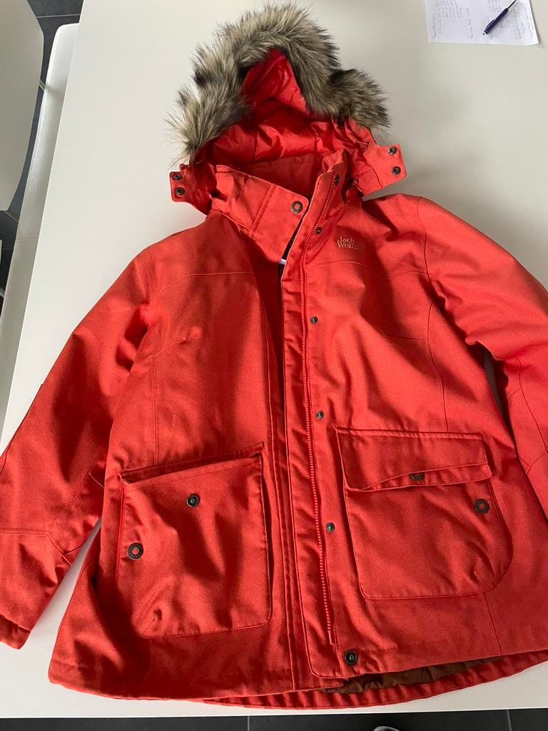 Skijas oranje Jack Wolfskin, Ophalen, Zo goed als nieuw, Maat 42/44 (L), Jack