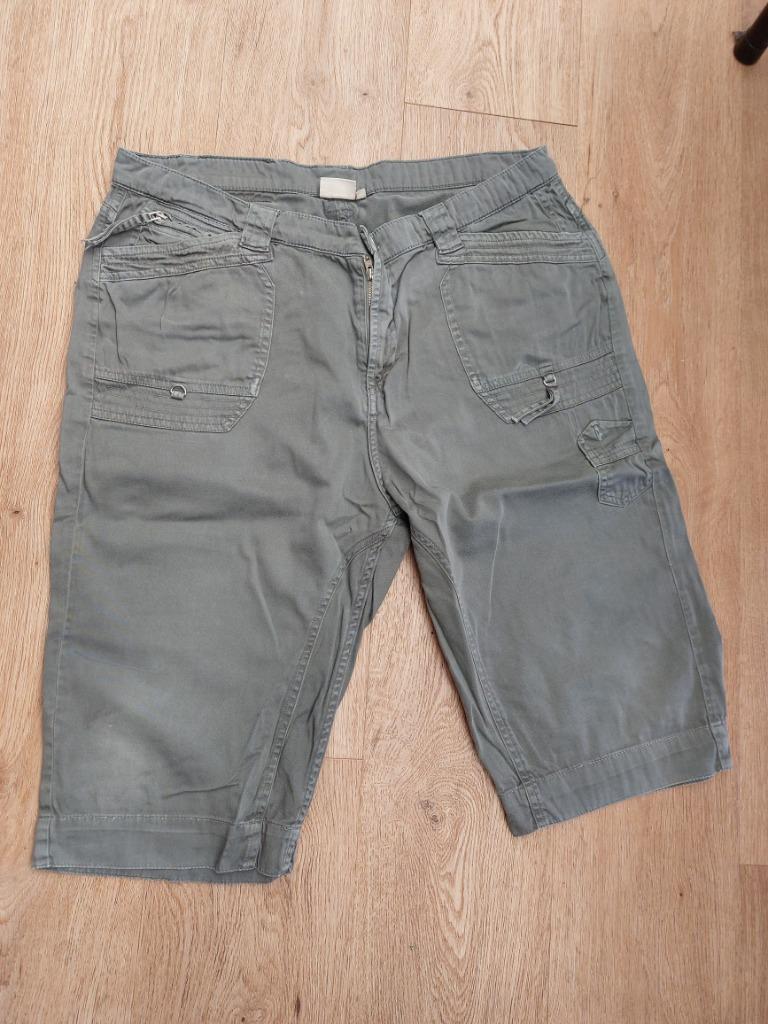 kaki broek Green Ice in maat 44, Maat 42/44 (L), Ophalen of Verzenden, Driekwart, Gedragen