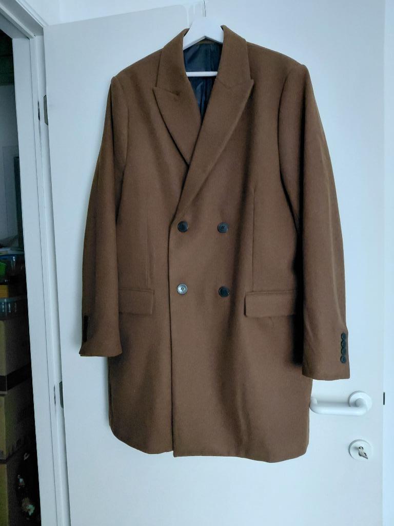 Heren mantel, Kleding | Heren, Ophalen, Nieuw, Maat 56/58 (XL), Bruin