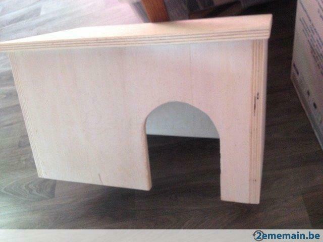 maison en bois pour lapin ou chat, Enlèvement ou Envoi, Utilisé