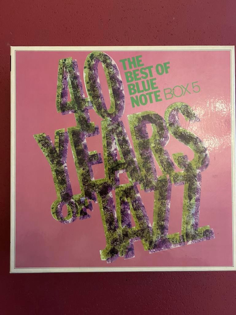 40 Years Of Jazz - The Best Of Blue Note - Box 5, Cd's en Dvd's, Vinyl | Jazz en Blues, Ophalen, Zo goed als nieuw, Jazz