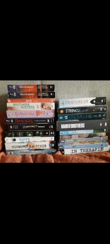 20 dvd boxen tv series, Enlèvement, Utilisé, Coffret