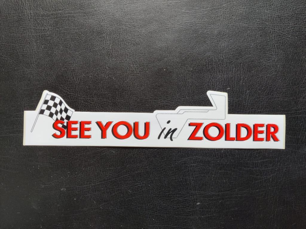 Stickers : circuit zolder, Ophalen, Zo goed als nieuw, Auto's