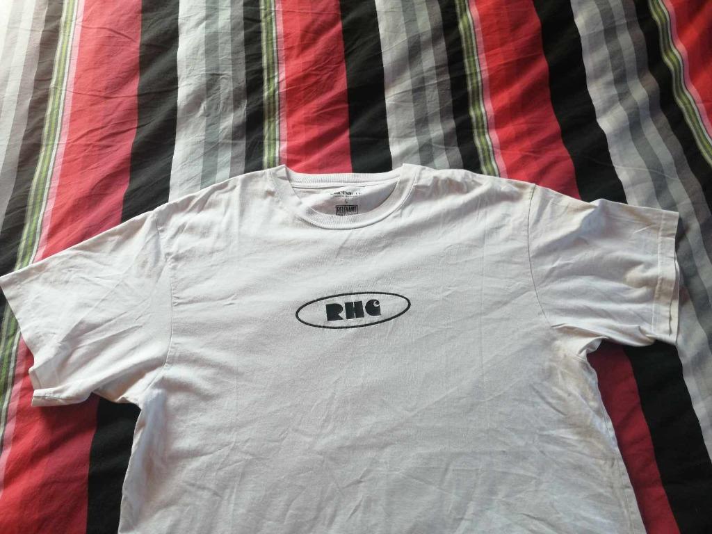 T-SHIRT WIT MERK CARHARTT (RHG) – MAAT L, Kleding | Heren, T-shirts, Maat 52/54 (L), Wit, Carhartt, Ophalen of Verzenden