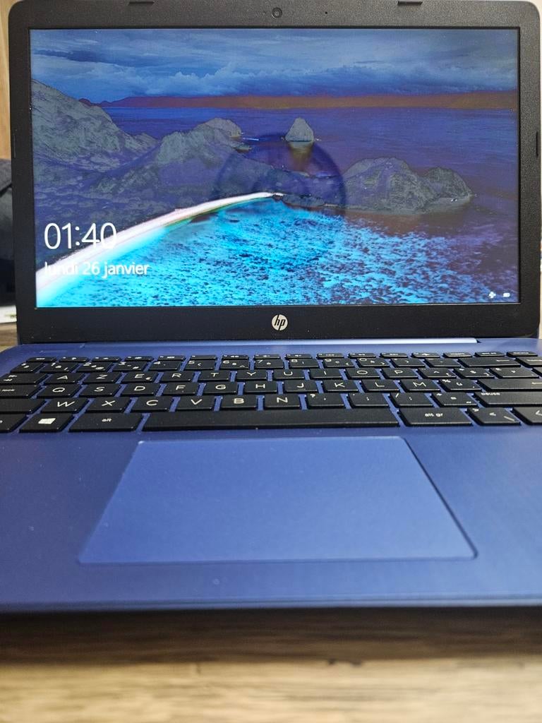 ​ Laptop HP Stream 14" Bleu – État comme neuf !, Computers en Software, Laptophoezen, Ophalen, 14 inch, Nieuw, Hp steam