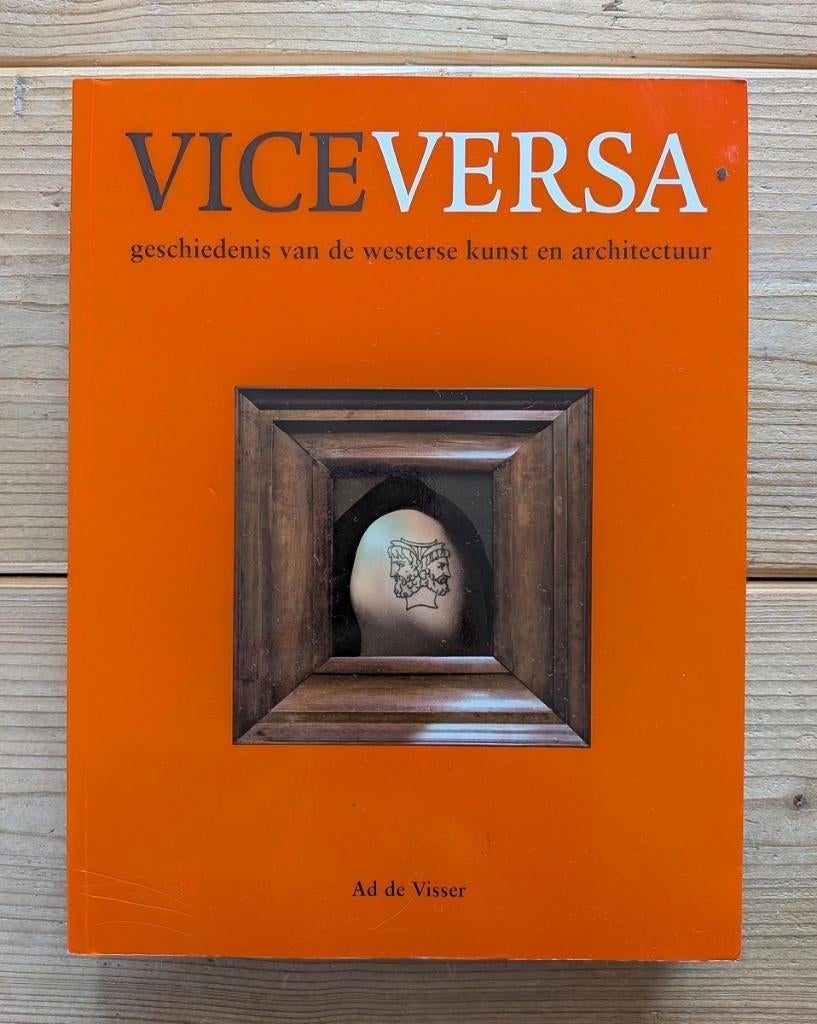 VICEVERSA boek kunstgeschiedenis - Ad de Visser, Boeken, Ophalen of Verzenden