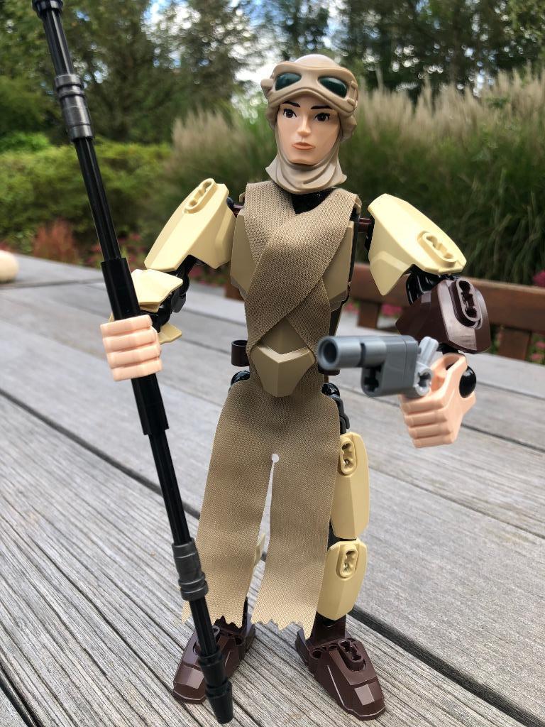 Lego Star Wars 75113: Rey, Ophalen of Verzenden, Zo goed als nieuw, Actiefiguurtje