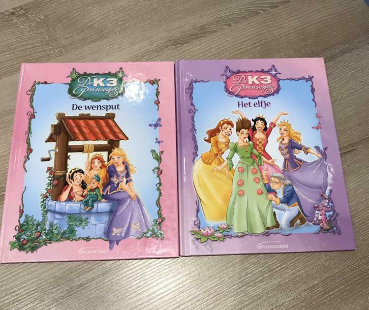 2 boekjes K3, De prinsesjes: De wensput - Het elfje, Ophalen of Verzenden, Gelezen