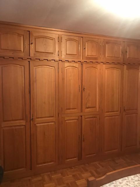 Massief eiken frontdeuren voor inbouw kleer-/bureaukasten., 200 cm ou plus, Klassiek, Enlèvement, Utilisé