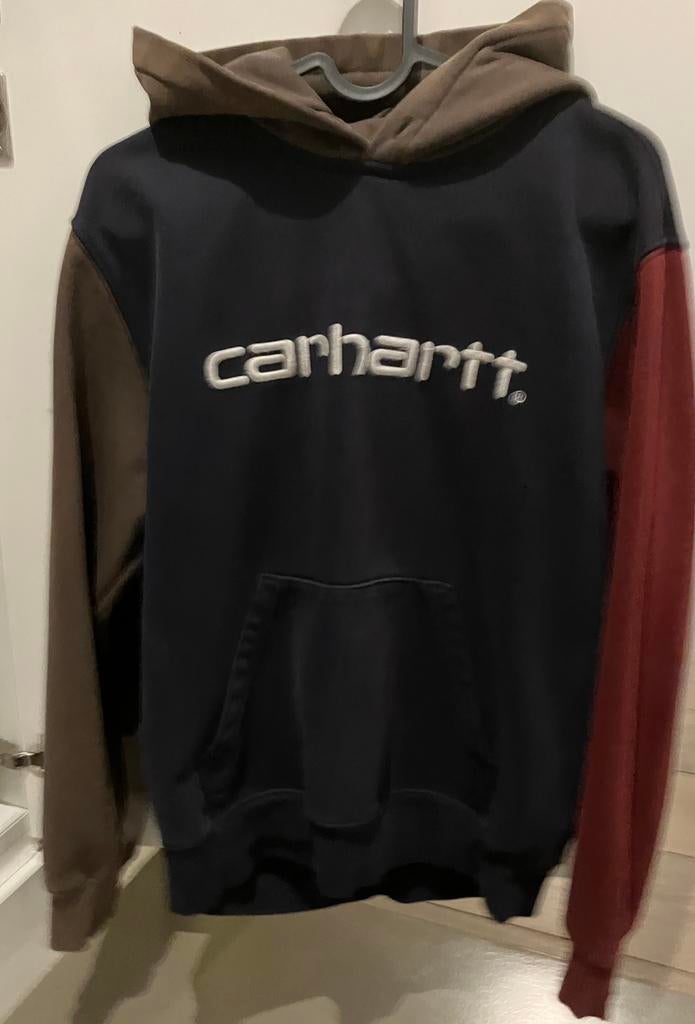 Carhartt Wip à capuchon Carhartt Tricol, Enlèvement ou Envoi, Porté, Taille 46 (S) ou plus petite, Bleu