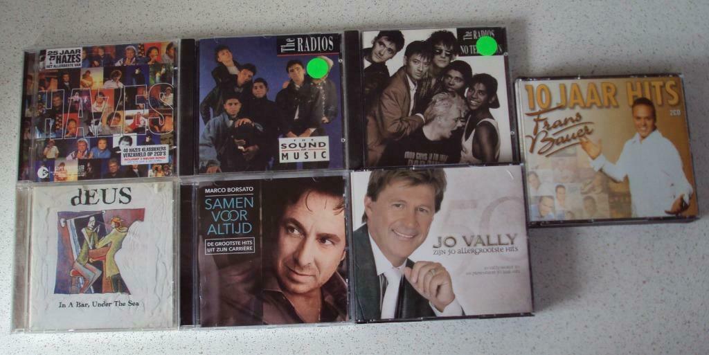 Lot 11 met 6 CD's "Deus, The Radios, Jo Vally, Cd's en Dvd's, Ophalen of Verzenden