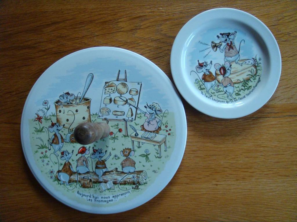 Service à fromage 6 assiettes 20cm, Enlèvement ou Envoi, Comme neuf, Porcelaine
