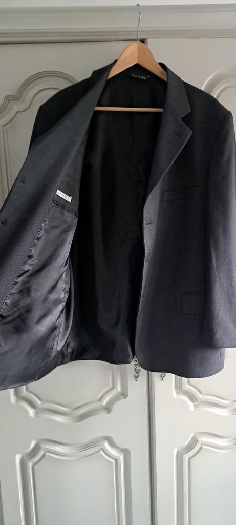 Costume homme 2 pièces T.50 " Tiemme ", Kleding | Heren, Kostuums en vesten, Zo goed als nieuw, Grijs, Verzenden