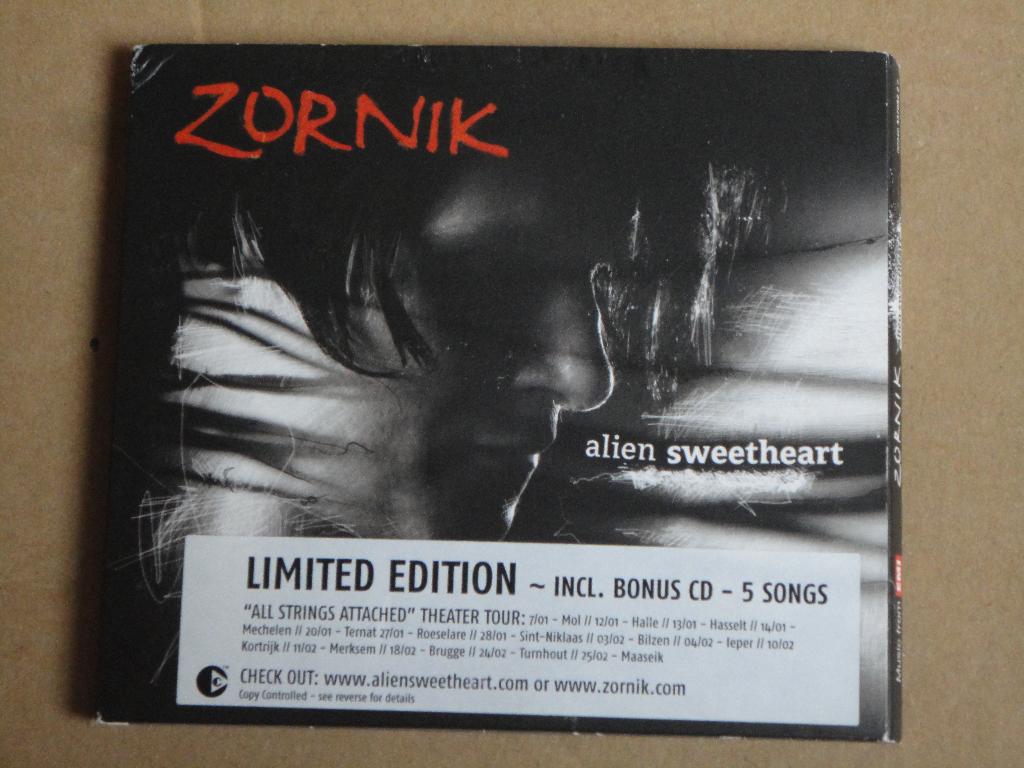 2CD - ZORNIK - Alien Sweetheart   >>> Zie nota, Enlèvement ou Envoi