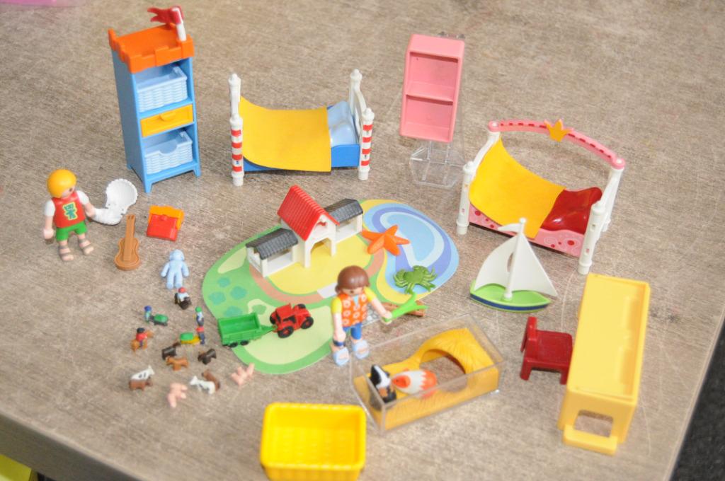 playmobil 5333 kinderkamer met mini boerderij bijna compleet, Kinderen en Baby's, Speelgoed | Playmobil, Ophalen of Verzenden