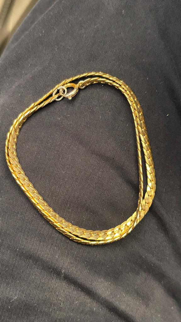 Ancien collier doré, Enlèvement, Utilisé, Or
