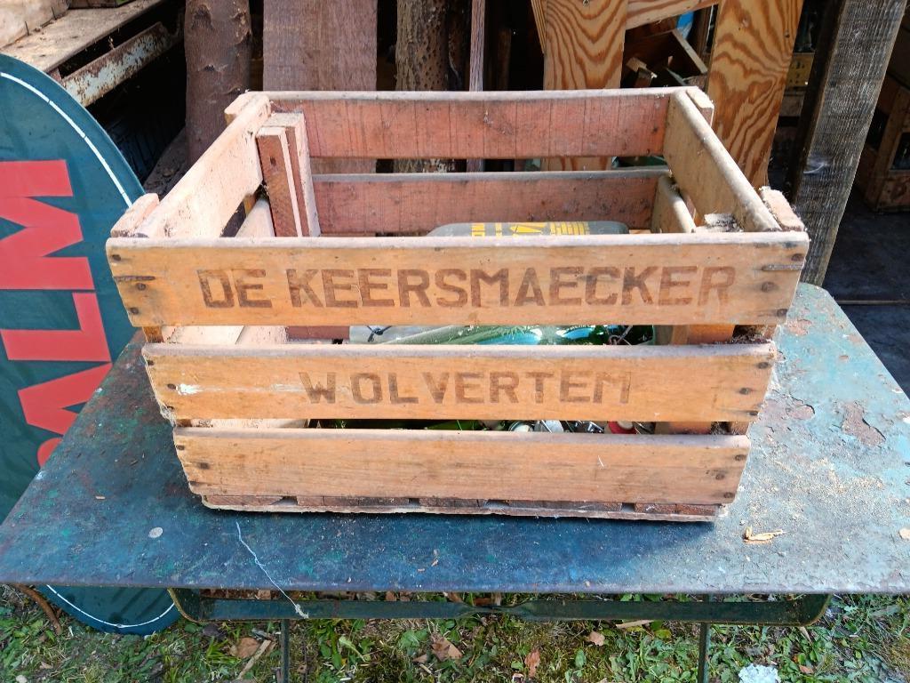 Corbeille à bière en bois De Keersmaecker Wolvertem Meise, Enlèvement ou Envoi, Utilisé, Autres types