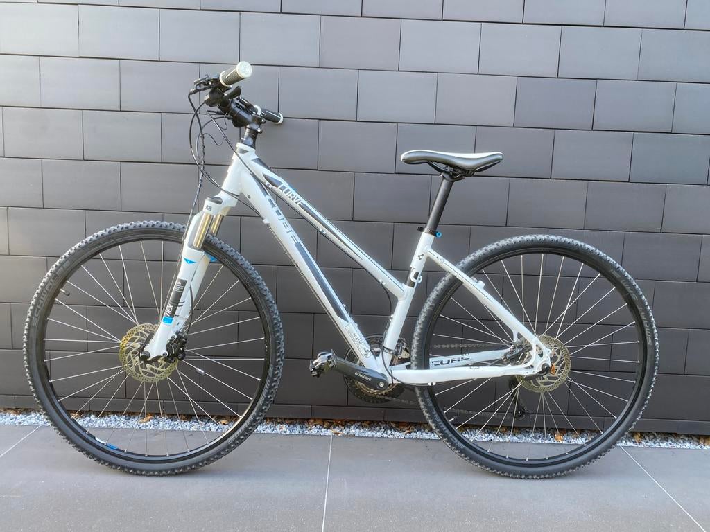 Damesfiets Cube, Autres marques, Comme neuf, Enlèvement, 28 pouces