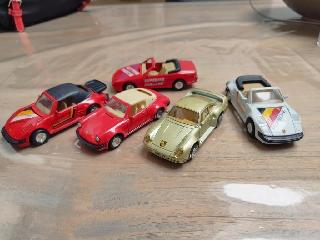 voitures miniatures Porsche divers modèles, Enlèvement ou Envoi, Utilisé, Voiture