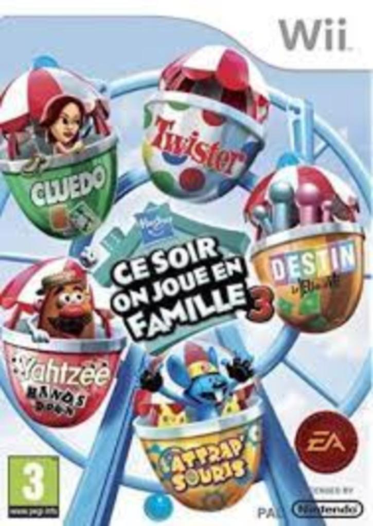Vanavond spelen we Family 3 (Wii)., Overige genres, Ophalen of Verzenden, Zo goed als nieuw, 3 spelers of meer