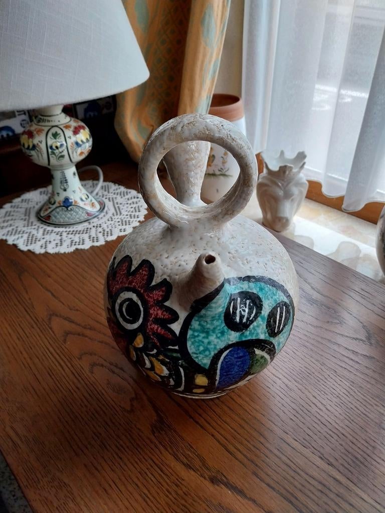 Chevrette  en céramique/Espagne/ non signé Talavera H, Ophalen