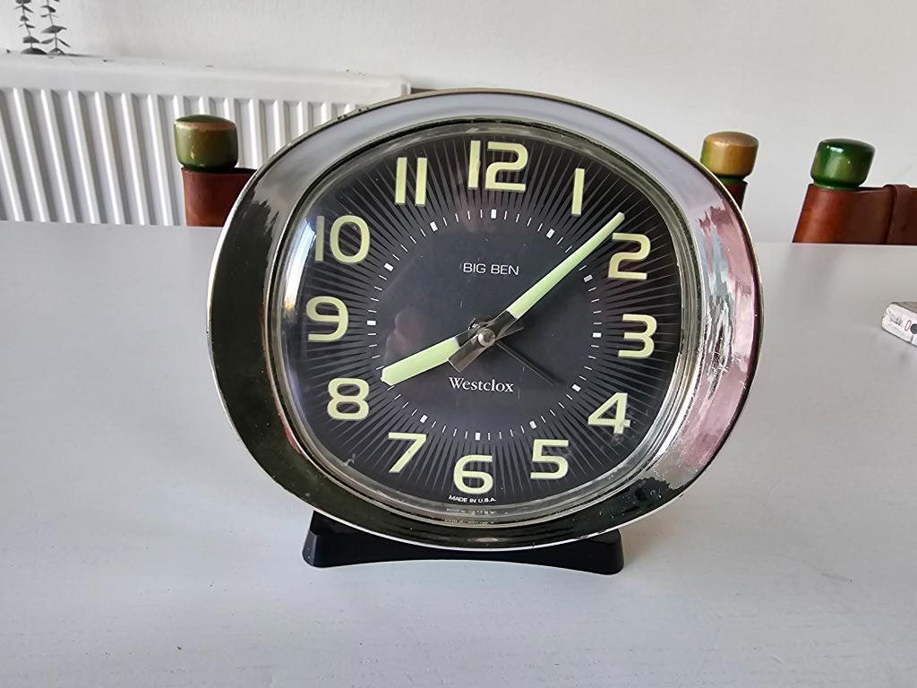 Vintage klokje big ben westclox made in USA, Ophalen of Verzenden