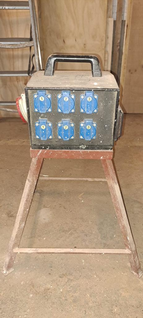 Stroomkast  bouwplaats verdeelkast 380v-220volt, Ophalen, Gebruikt