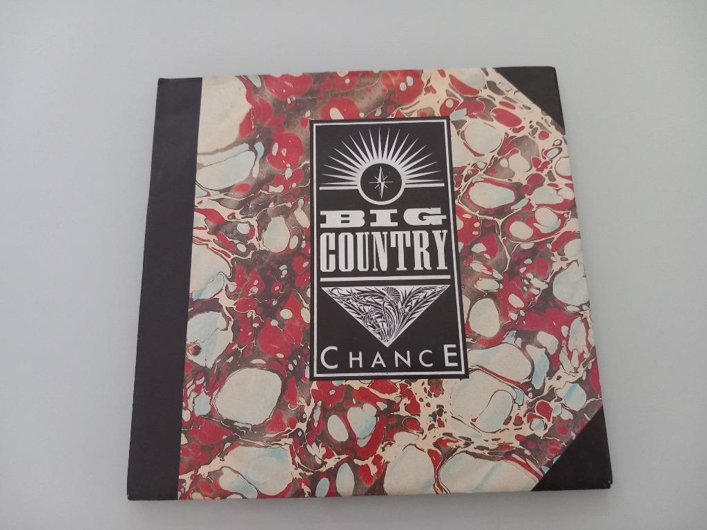 Vinyl 7" single Big Country Chance 80s Pop New Wave Rock, Ophalen of Verzenden, 7 inch, Pop, Single
