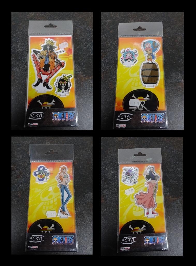 One Piece Acryl figuren - 4 verschillende - ABYstyle, Neuf, https://www.abystyle.com/en/contact-us, 133 Avenue de Caen 76530 Grand-Couronne