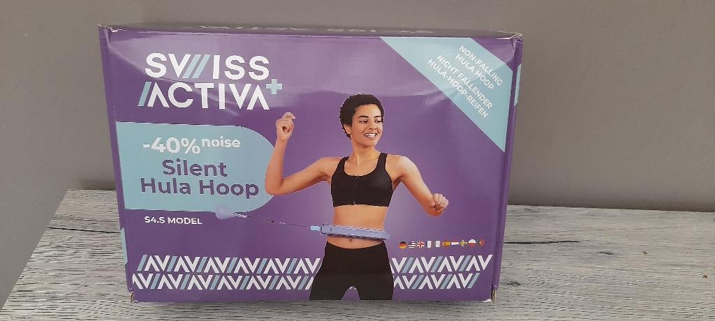 Stepper + hoelahoep met gewicht, Sport en Fitness, Ophalen, Gebruikt